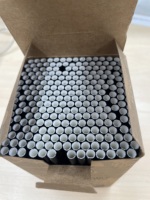 Pailles à cocktail en papier biodégradables, pailles à boire en papier noir solide en vrac pour les boissons courtes