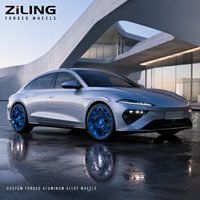 Rines de Aleación Forjados Monobloque Ligeros ZL para Hyundai Ioniq 6, 18 y 20 Pulgadas, Diseño Multirradio, Personalizados, Compatibles con OEM, Posventa