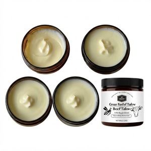 Crema Hidratante Facial y Corporal de Sebo de Res Orgánico y Miel, Cera de Abeja Natural, Hidratación Profunda, Cuidado Diario de la Piel - Product Image 1
