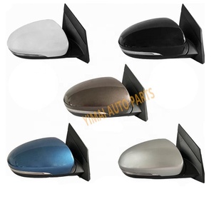 Car Accessories Door Mirror Assembly For Hyundai Tucson 2015-2019 folding Rearview White Wing Back Side Mirror