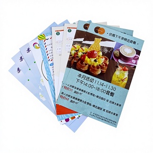 Folleto Pequeño Personalizado de Alta Calidad, Ecológico y Reciclable |   Papel Offset y Papel de Arte de 60 g/m², Impresión <span class=keywords><strong>Digital</strong></span> y Logotipo Personalizado Plegado - Product Image 2