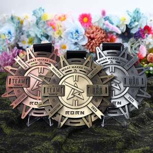 Medallas Antiguas Deportivas de Judo, Premio con Detalles Finos, Pentagrama, Engranajes, Medallas Metálicas de Jiu Jitsu en Relieve, Medallas Exquisitas para Personalizar - Product Image 4