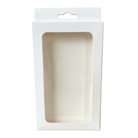 Boîte d'emballage en carton kraft réutilisable haut de gamme pour iPhone 15 16 Pro Max, doublée d'une éponge, étui pour téléphone portable, électronique grand public