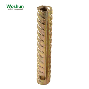 Precast Concrete Anchor Steel Construction Materials Threaded Pipe Sleeve Lifting Socket Steel Thread Insert Connecting Sleeve - Product Image 1