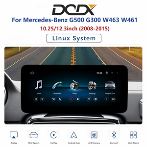 Mercedes-Benz G-Klasse G300 G500 W461 W463 NTG4.5 10.25"/12.3" Linux systeem autoradio, multimedia Android Auto & CarPlay - Product Image 1