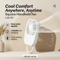 Mini ventilateur de poche personnel rechargeable d'été Ventilateur à main électrique 2024-Mini ventilateurs électriques portables et mignons USB