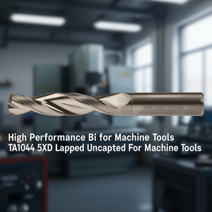 Foret en carbure haute performance TA1040 5xD non revêtu pour machines-outils - Product Image 3