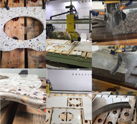 Machine de découpe automatique cnc 5 axes, scie à pont, granit, marbre, pierre, prix