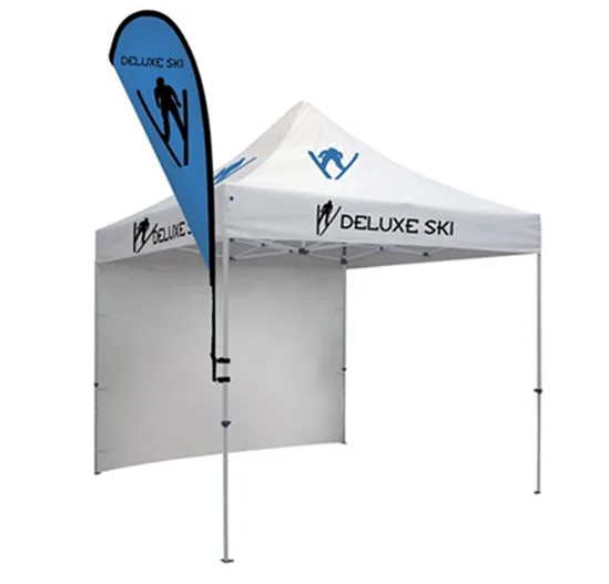 Promotional usage Advertising exhibition event outdoor Feather Flag Flying Beach Flag banner stand , Teardrop Flag
