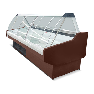 Présentoir à sandwich pâtisserie fromage bon marché refroidisseur de viande comptoir frigorifique avec présentoir en verre - Product Image 3