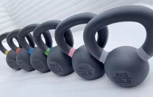 Meilleure vente Home Gym Logo personnalisé 4kg <span class=keywords><strong>16kg</strong></span> 20kg 24kg 32kg <span class=keywords><strong>Kettlebell</strong></span> Set Handle Cast Iron Competition <span class=keywords><strong>Kettlebell</strong></span> - Product Image 6