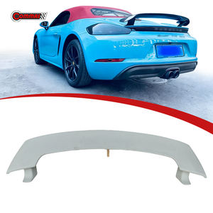 Meilleur prix pour l'ajout d'un aileron arrière de style Te-chart en fibre de carbone pour Porsche 718 - Product Image 1