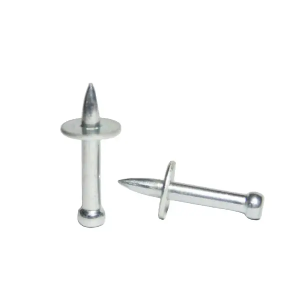 RED HIT Fasteners Drive Pin Shooting Nail QD 27/32mm with 12 mm steel washer for powder actuated tool