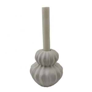 Vente en gros de formes de <span class=keywords><strong>calebasse</strong></span> Bougeoir en céramique pour la décoration artistique de la maison Artware - Product Image 4