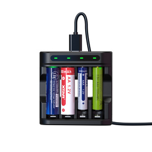 Sạc pin đa năng XTAR NEW L4 Type-C, dùng được cho pin Li-ion 1.5V và pin NiMH 1.2V loại AA, AAA, sạc pin AA AAA - Product Image 1