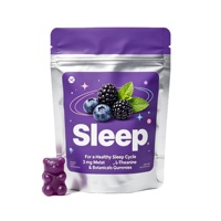 Gummies de sommeil à marque privée OEM, multivitamines, GABA, L-Théanine, Magnésium, bonbons à mâcher pour favoriser le sommeil