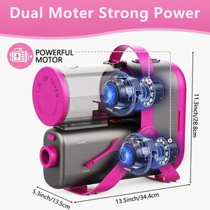Aspirateur électrique intelligent 3 en 1 haute puissance <span class=keywords><strong>pour</strong></span> <span class=keywords><strong>toilettage</strong></span> d'animaux domestiques, <span class=keywords><strong>souffleur</strong></span> de poils d'animaux, tondeuse à ongles <span class=keywords><strong>pour</strong></span> <span class=keywords><strong>chien</strong></span> et chat - Product Image 5