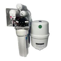 Système de filtration d'eau par osmose inverse domestique à 5 étapes, purificateur d'eau RO sous l'évier avec réservoir de stockage sous pression