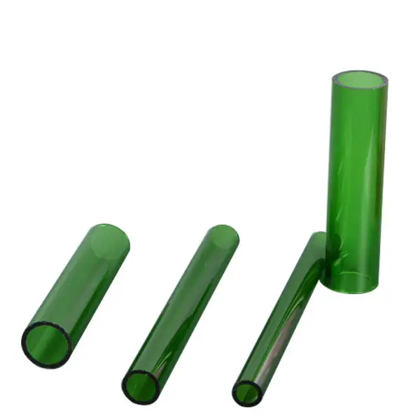 glass factory made hollow heat-resisting glass tube colored borosilicate glass tube 3.3