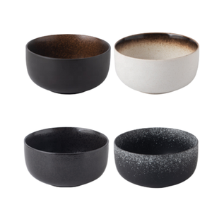 Bol à ramen, riz et salade en céramique polie, style japonais, émaillé coloré, 4,5 pouces, passe au lave-vaisselle, pour restaurant et maison - Product Image 1