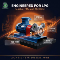 Turbopompe GPL de qualité industrielle fonctionnant à -32°C ℃ ~107 ℃ . La technologie de turbines à haute efficacité est utilisée pour le remplissage et la production de gaz liquéfié.