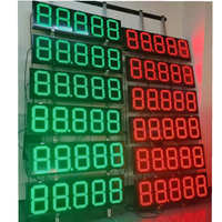Affichage LED de prix de station-service extérieur IP65 en promotion