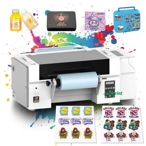 Artiprint自动DX7 A3/A4紫外发光二极管平板卷对卷打印机，用于在平面上粘贴光滑的硬质材料 - Product Image 2