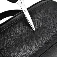 Sac à main pour homme, style business décontracté, en cuir PU souple, design rétro tendance, grande capacité, version améliorée, pour les déplacements professionnels