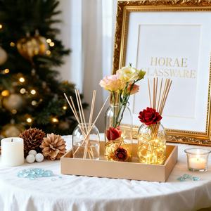 Alto borosilicato piccolo <span class=keywords><strong>vaso</strong></span> di vetro trasparente Mini <span class=keywords><strong>vaso</strong></span> di vetro per la decorazione della tavola per la casa <span class=keywords><strong>vaso</strong></span> minimalista - Product Image 2