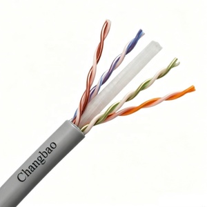 Cable de Red UTP CAT6A CHANGBAO CMP, 1000 Pies, 23AWG, Conductor Sólido BC, Aislamiento FEP, Cable para Interiores con PVC CMP - Product Image 4