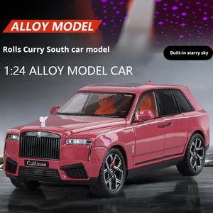 Rolls-Royce Cullinan Metal Diecast <b>Car</b> 1:24 Scale Luxury SUV Collectible Model with Detailed <b>Interior</b> 20×8 cm - Product Image 2