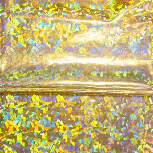 Vente en gros de feuille d'estampage à chaud, <span class=keywords><strong>hologramme</strong></span> de paillettes scintillantes, tissu en polyester spandex bronzant pour vêtements de spectacle - Product Image 4