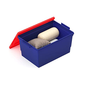Organizador de Almacenamiento Apilable para Ropa, Juguetes y Ropa Interior, de Polipropileno, Colorido, Multifuncional, con Tapa, Diseño Moderno, 6L-20L - Product Image 1