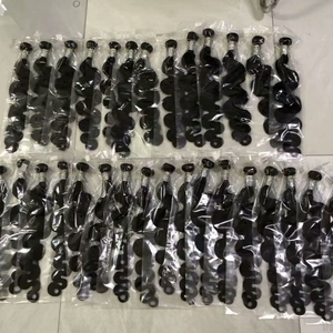 100% con người nguyên cambodian tóc bó Nhà cung cấp bán buôn nguyên lớp biểu bì phù hợp tóc Việt Nam lớp biểu bì phù hợp nguyên tóc bó - Product Image 6