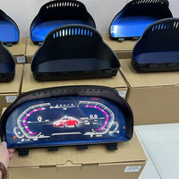 Écran LCD de tableau de bord de voiture de 12,3 pouces avec système Linux, compteur de vitesse, tableau de bord numérique, affichage du groupe d'instruments pour BMW X6 F16 2013-2019