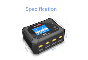 울트라 파워 4 채널 UP9 AC100W 4 * 5A 1-6S LiPo LiHV 배터리 충전기 RC 자동차 먼지 오토바이 드론 트럭 용 - Product Image 6