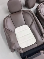 Sport PU Carbonfaser-Leder Wasserdichte Autositzbezüge Komplettset Innenausstattung Dekoration Kissen Premium für Porsche