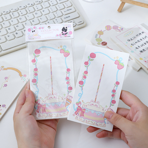 Новое поступление, индивидуальный дизайн, блокнот для заметок, красочный милый мультфильм, 50 листов, блокнот для подарков - Product Image 3