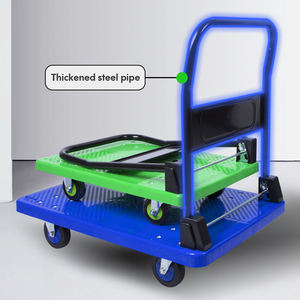 Pro-Grade Aerospace Aluminum Platform Truck With Non-Slip Surface And Silent Rubber Wheels For Professional Home Moving Use - Product Image 5