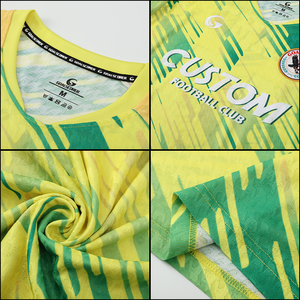 Maglia da Calcio Personalizzata con Sublimazione Completa, Logo Ricamato, Kit da Allenamento Calcistico, Taglie Fino a 6XL, Divisa da Calcio Giovanile Z259009 - Product Image 6