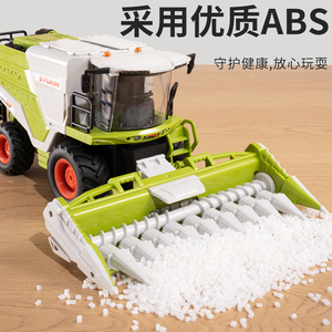YYRC 2in1 RC ferme tracteur et pulvérisateur camion Combo 2.4Ghz 4WD Simulation moissonneuse-batteuse jouet pour enfants véhicule éducatif cadeaux bricolage - Product Image 5