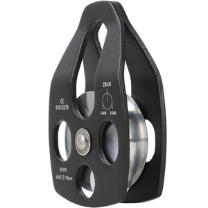 Mobile <b>Side</b> <b>Plate</b> Pulley 28kN Max Rope 16mm For Climbing And Rescue Operations - Product Image 1