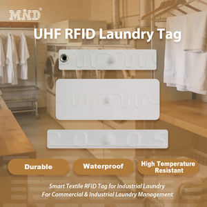 Étiquette RFID UHF pour blanchisserie, textile flexible, imperméable, résistante aux hautes températures, pour blanchisserie industrielle et commerciale - Product Image 1