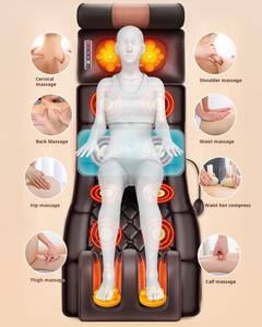 D04 bergetar listrik tas udara peregangan tubuh portabel berbaring datar <span class=keywords><strong>WalMart</strong></span> Amazon eBay Terbaik Jual bantal pemijat - Product Image 5