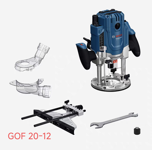 GOF 130/20-12 <span class=keywords><strong>Défonceuse</strong></span> électrique industrielle à vitesse constante, haute efficacité de coupe, changement rapide de fraise pour bois dur, MDF, contreplaqué - Product Image 2