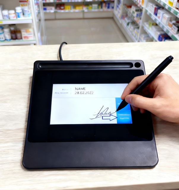 5 Inch Digital Signature Tablet with 2048 Levels Pressure Sensitivity Signature Pad Factory