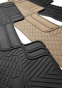 Juego completo de alfombrillas para automóviles, alfombrillas para automóviles de goma para todo tipo de clima, alfombrillas para automóviles de alta resistencia Performance Plus, revestimientos flexibles F - Product Image 5