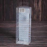 Boîte d'emballage en plastique givré sur mesure, boîte pliante transparente en PVC, boîte d'emballage universelle pour animaux de compagnie