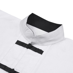 OEM Professionelle Tai-Chi-Uniformen für Erwachsene Herren, dehnbar, leicht, atmungsaktiv, Kurzarm-Tang-Anzug, OEM Tai-Chi - Product Image 3