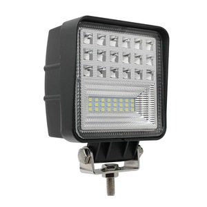 Lumière de travail LED 12V 24V pour excavatrice, chariot élévateur, chargeuse, moissonneuse-batteuse, blanc froid, super lumineuse - Product Image 3